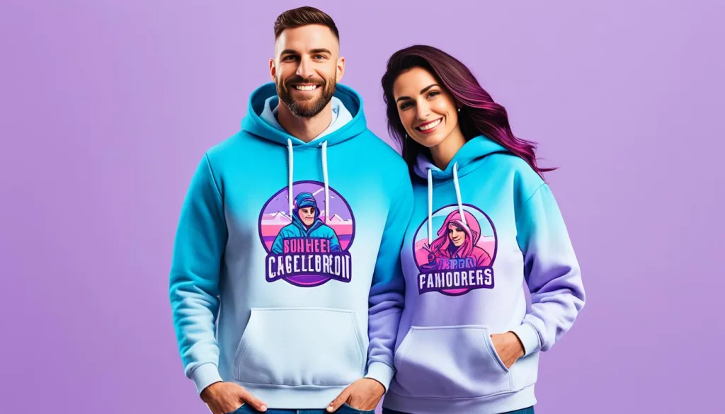 Endless Color Custom Hoodies - Design Yours! 1 Hoodie customization options in infinite color possibilities