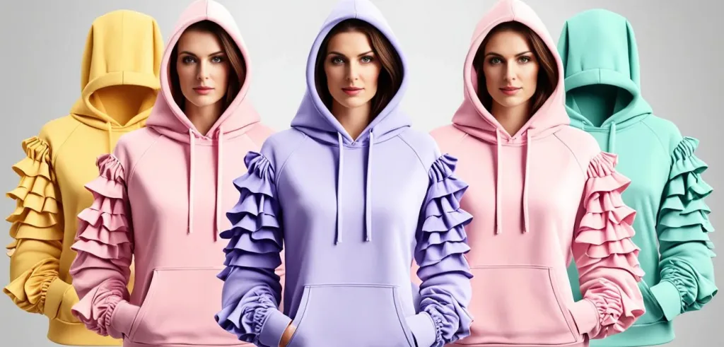 Creative Hoodie Designs with Sleeve Variations 12 Hoodie design diversification with sleeve variations