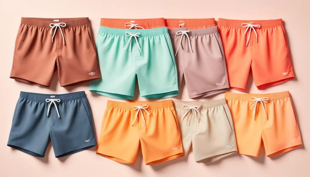 Swim Shorts Color Palette for Warm Undertones Swim Shorts Color Palette for Warm Undertones