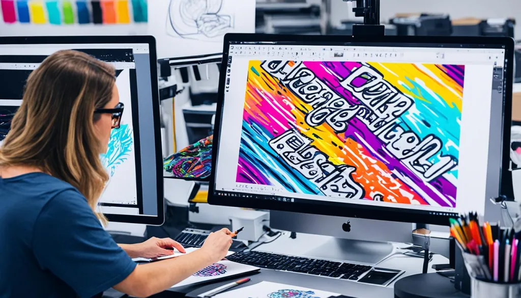 Designing Custom Printed T-Shirts Process Designing Custom Printed T-Shirts Process