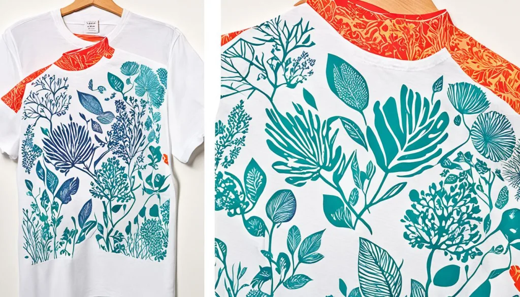 Vibrant Silk Screen Shirt Design Vibrant Silk Screen Shirt Design