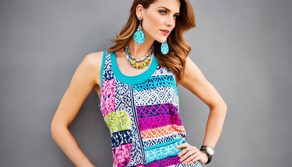 Accessorizing Statement Tank Tops Accessorizing Statement Tank Tops