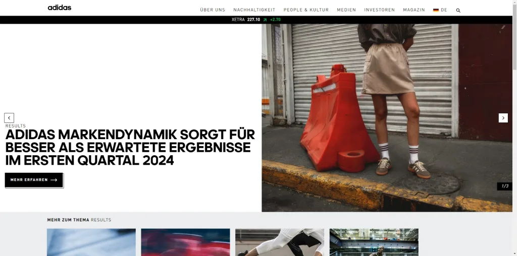 Best 10 clothing manufacturers in germany. 1 adidas ag