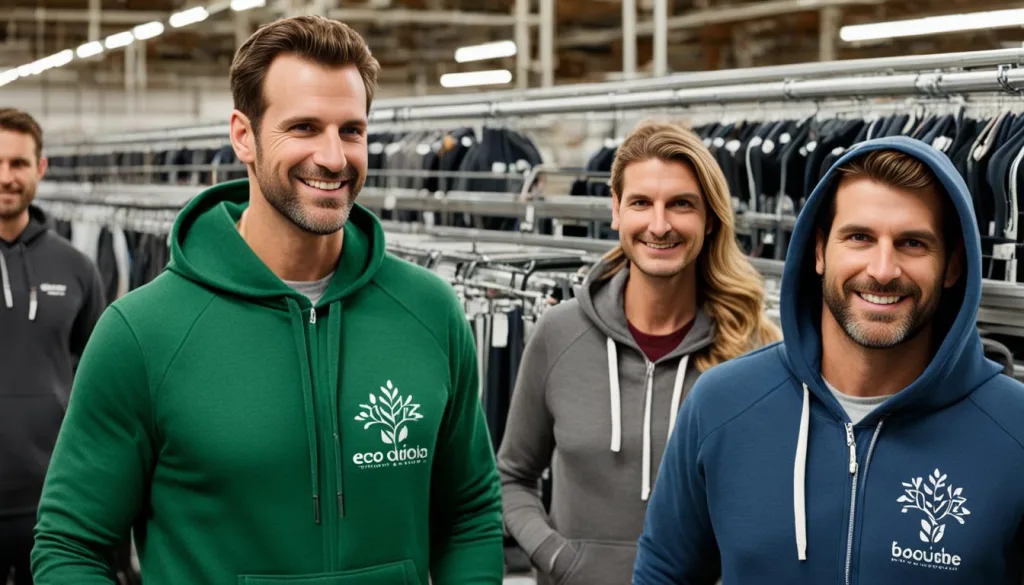 Eco-friendly hoodie production in America Eco-friendly hoodie production in America