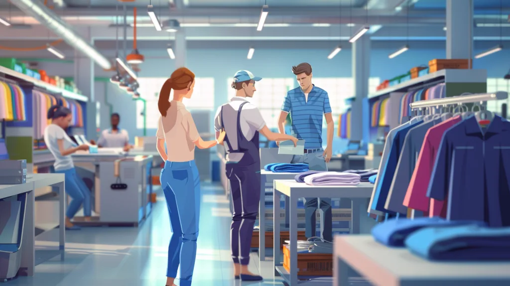 15 Stylish Types of Shorts You Must Know in 2025 3 Ninghow factory producing various types of shorts with quality inspection