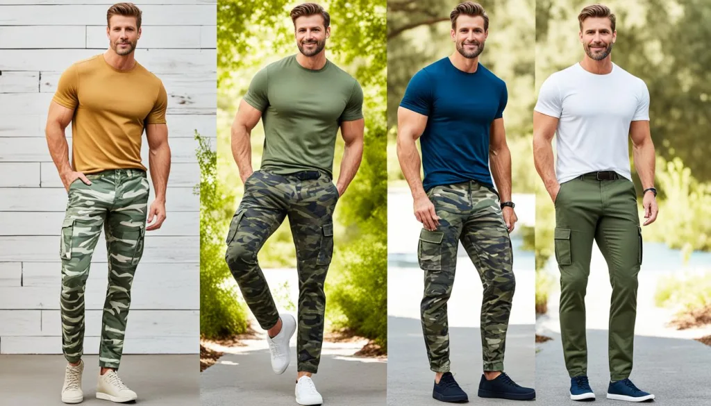 Camo cargo pants fit comparison Camo cargo pants fit comparison