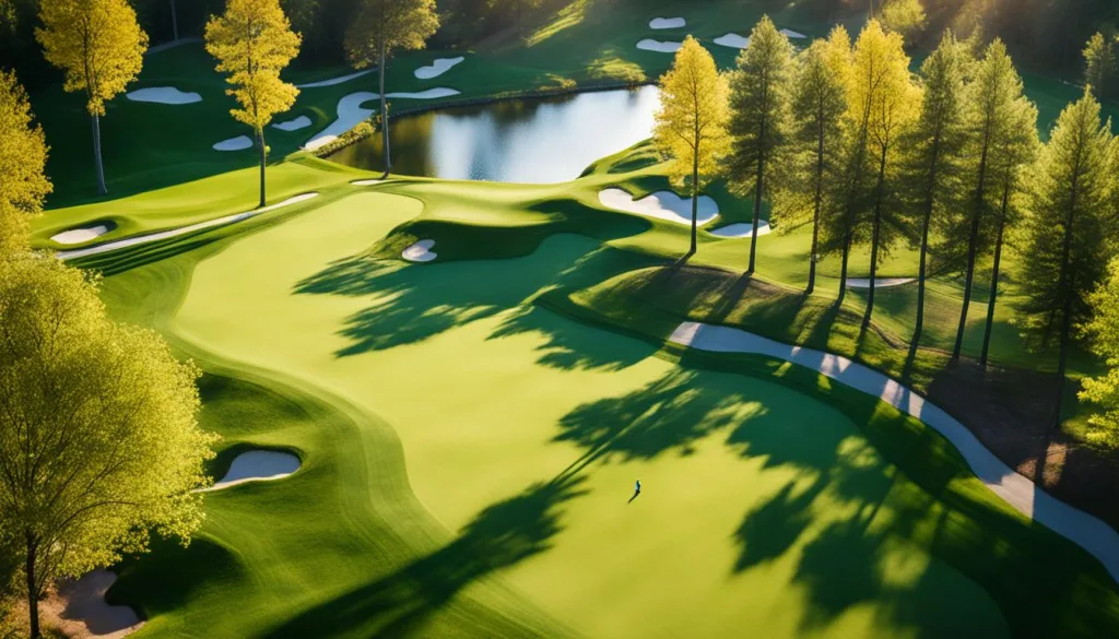 Golf polo knits on the course Golf polo knits on the course