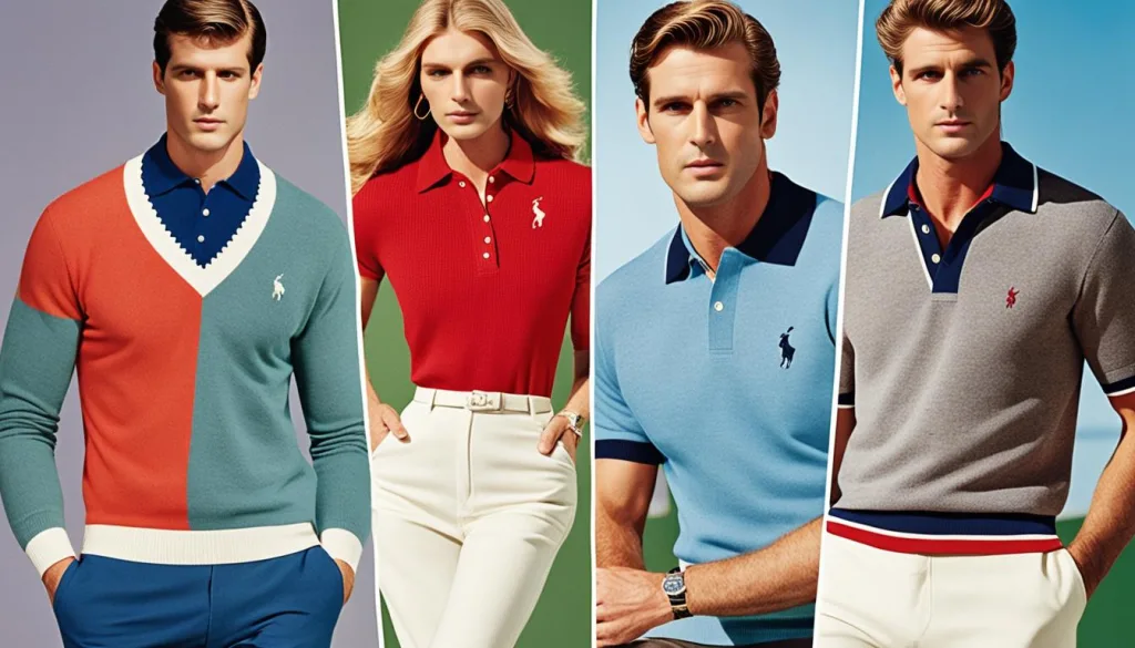 Knitted polos fashion evolution Knitted polos fashion evolution