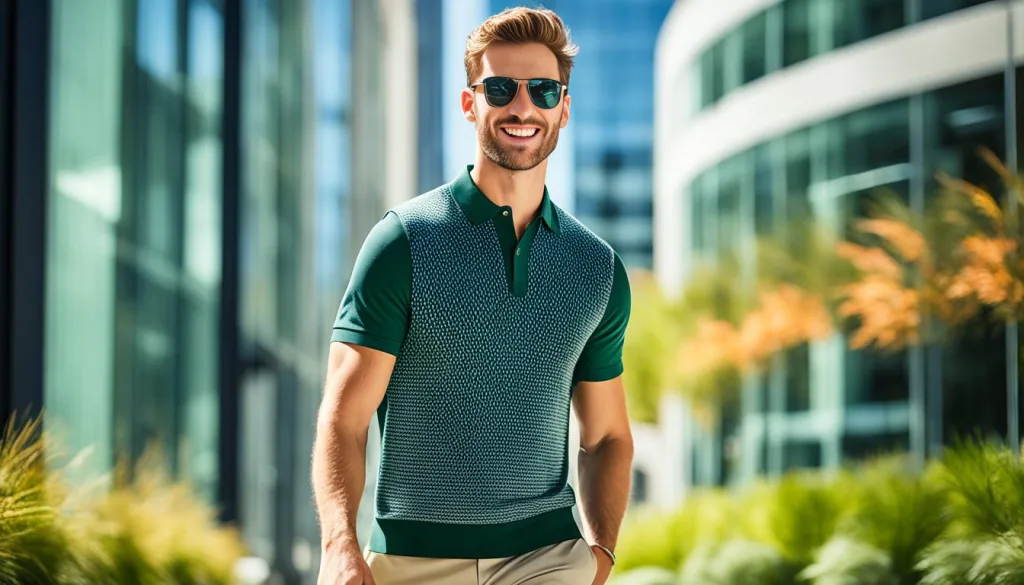 Men's knit polos for office and weekend Men's knit polos for office and weekend