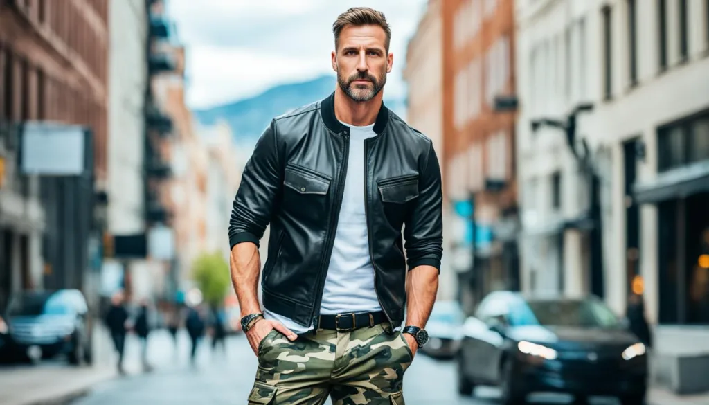 Styling camouflage tactical pants Styling camouflage tactical pants