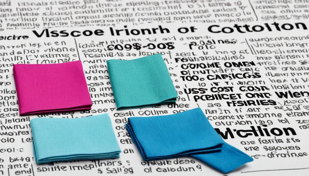 Viscose vs. Cotton: Cost Considerations and Consumer Choices Viscose vs. Cotton: Cost Considerations and Consumer Choices