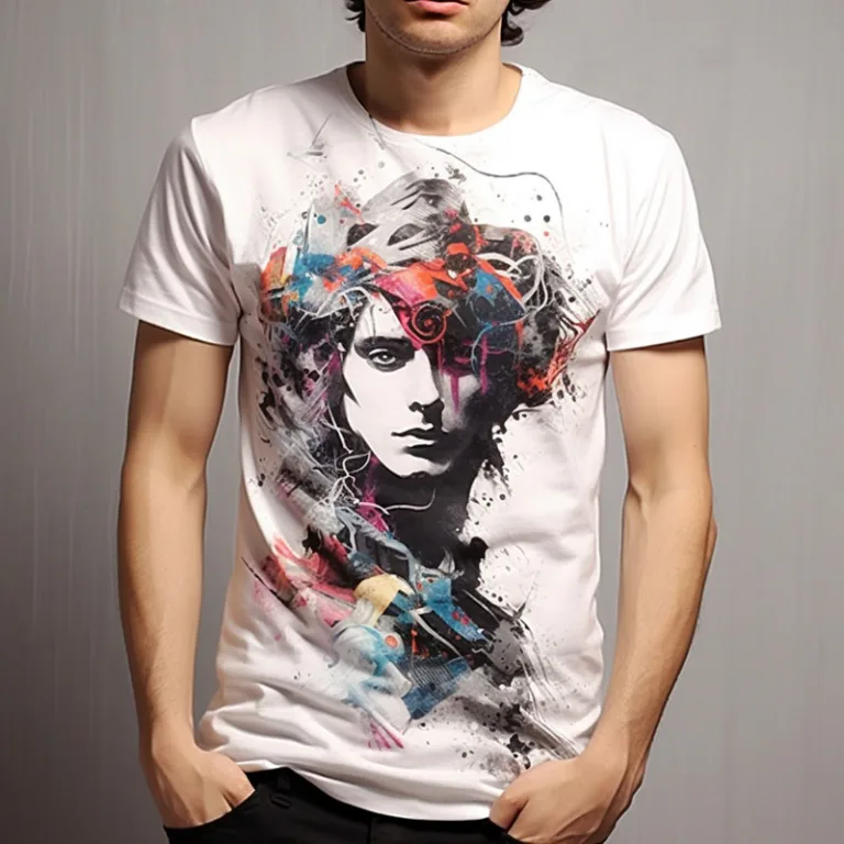95 cotton 5 spandex t shirts for men a