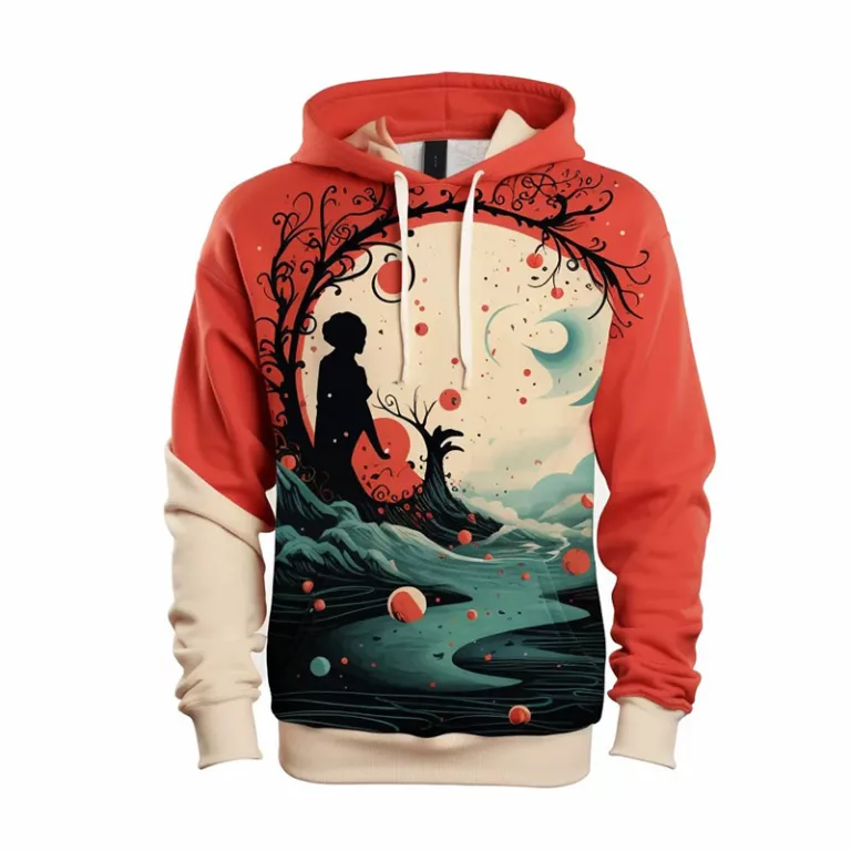 Printed hoodie (2)