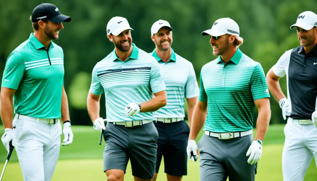 Coordinated golf team outfits Coordinated golf team outfits