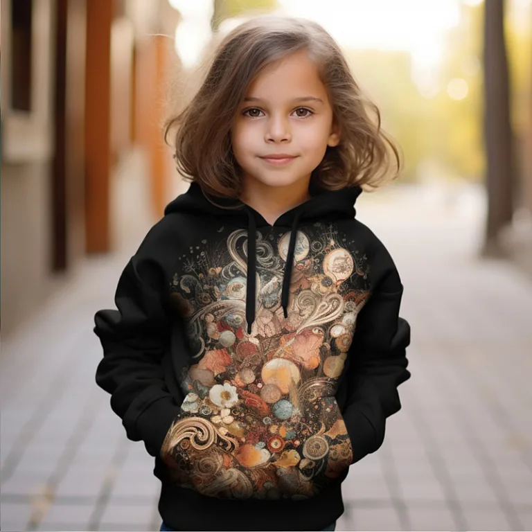 high quality kids hoodie c