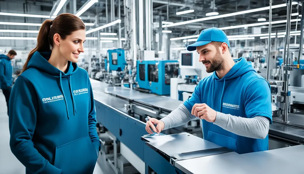 Hooded sweatshirt production facilities Hooded sweatshirt production facilities