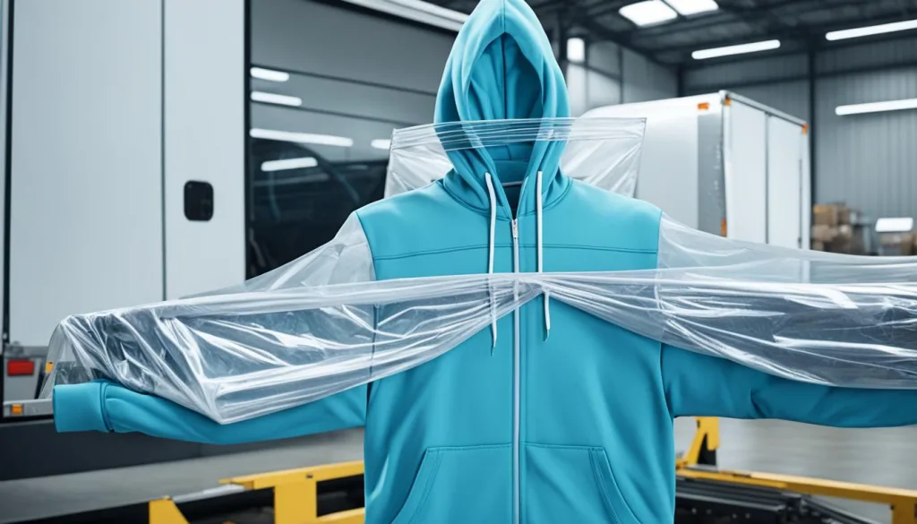 Hoodie packaging and distribution Hoodie packaging and distribution