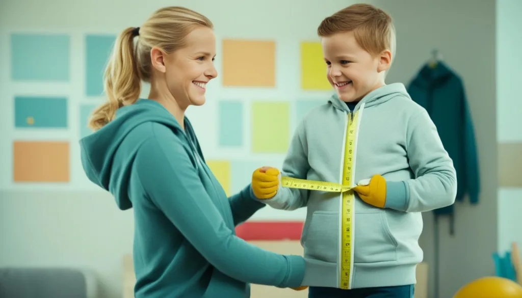 measuring for kids' sizes measuring for kids' sizes