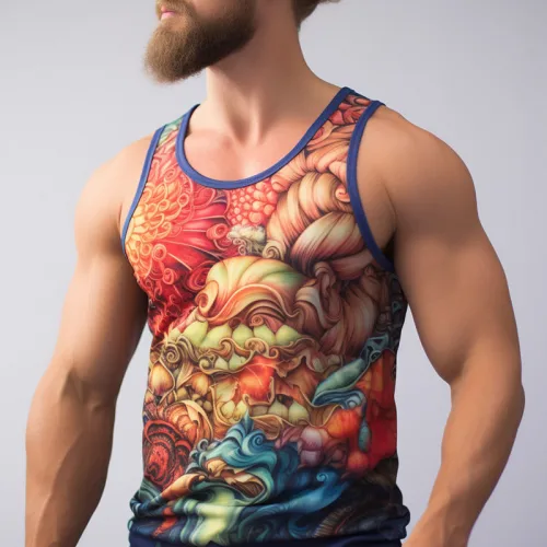 mens yoga tank tops a