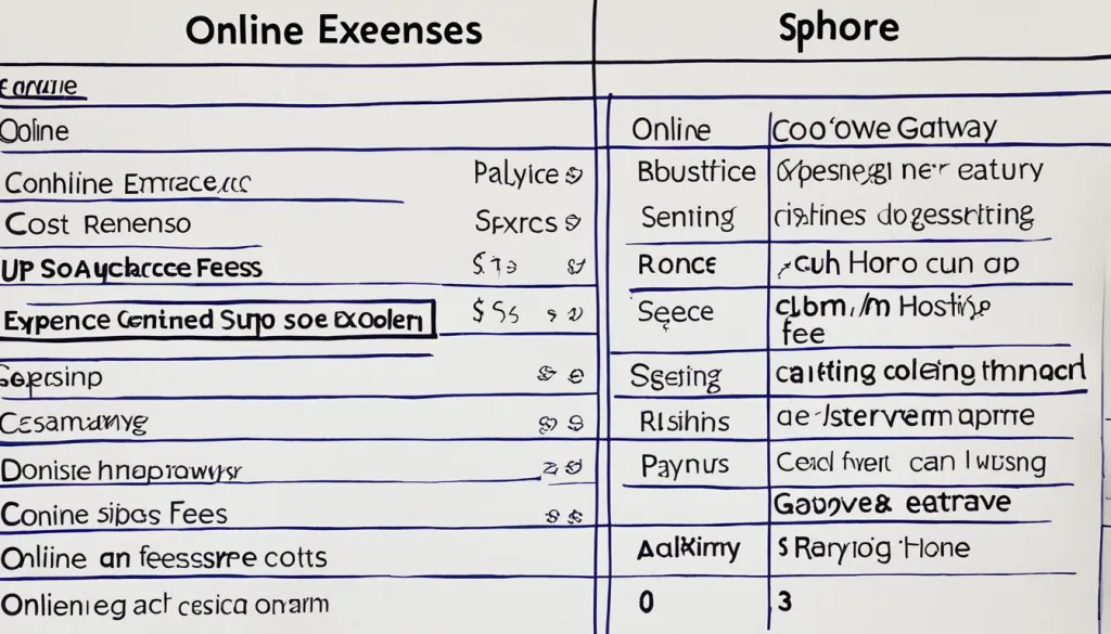 website setup costs website setup costs