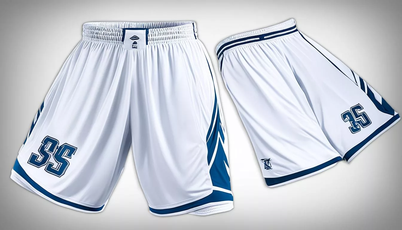 Custom Navy Orange-White Sport Basketball Shorts main image 1