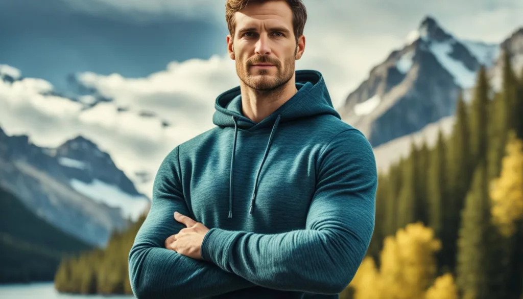 comfortable merino wool hooded top comfortable merino wool hooded top