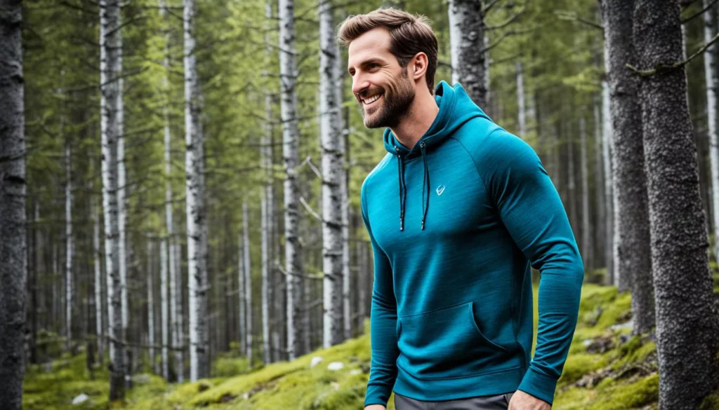 stylish merino wool hooded sweatshirt stylish merino wool hooded sweatshirt