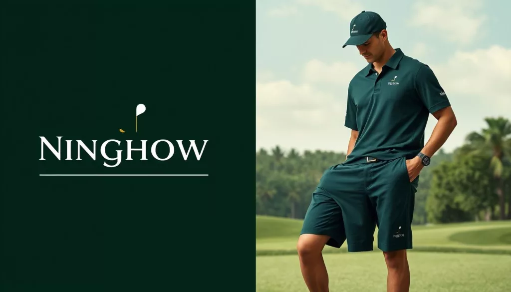 golf apparel brand identity golf apparel brand identity