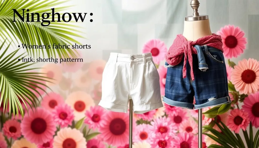 women's fabric shorts women's fabric shorts