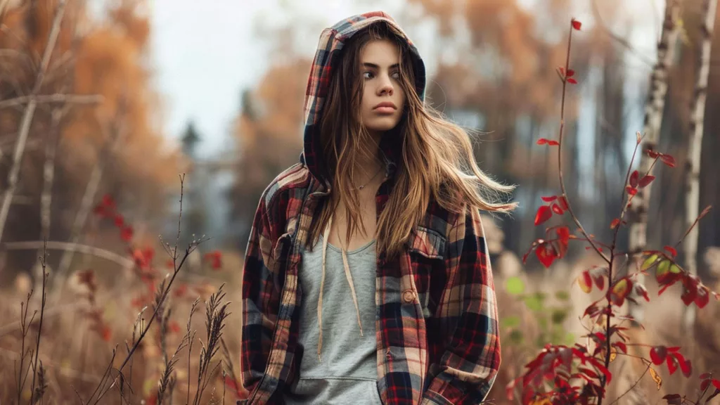 The Ultimate Guide to 15 Types of Hoodies for Every Occasion 13 Flannel Hoodie b