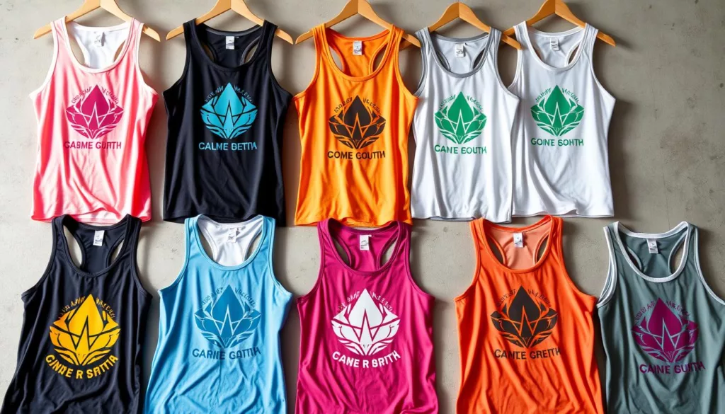 Custom Logo Tank Tops for Fitness Brands 17 Custom logo tank tops for fitness brands