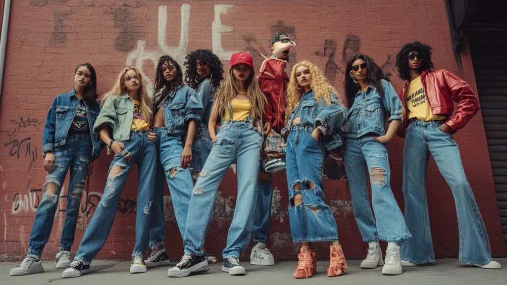The Timeless Allure of 80s Clothing: 5 Fashion Trends You Can't Ignore 2 Denim Craze a