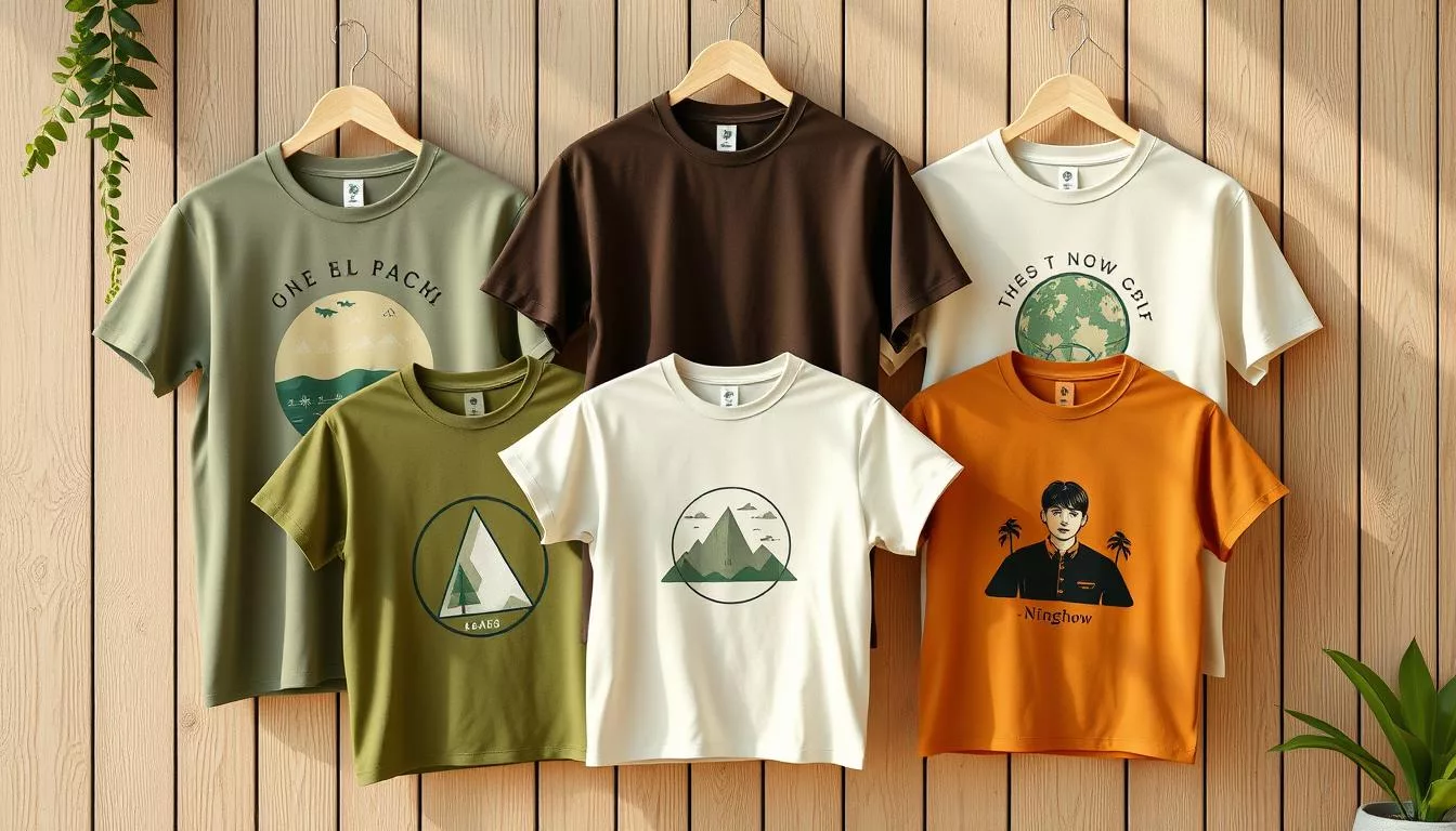 Unisex T-Shirt with H Graphic, Sustainably Made & Ethically Produced
