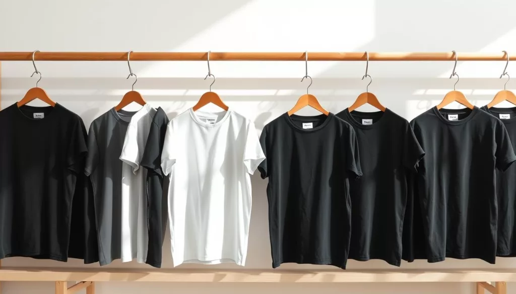 Essential High-Quality Black and White Basic T Shirts 1 High-quality black and white basic T shirts