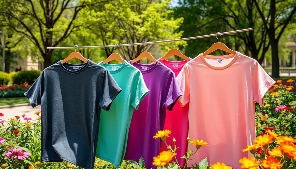 Lightweight and breathable t-shirts Lightweight and breathable t-shirts