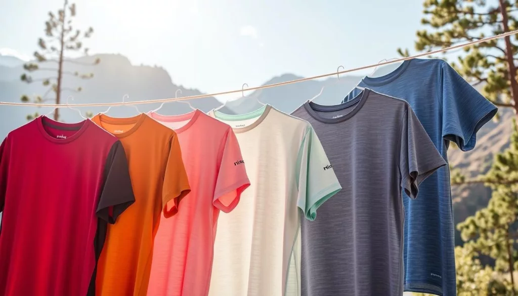 Lightweight quick-dry T-shirts Lightweight quick-dry T-shirts