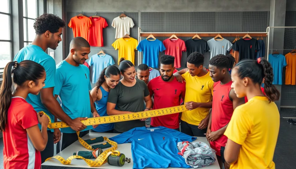 Measuring team t-shirt needs Measuring team t-shirt needs