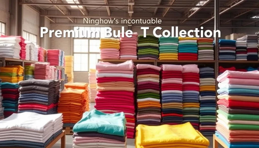 Ninghow's Premium Bulk T-Shirt Collection Ninghow's Premium Bulk T-Shirt Collection