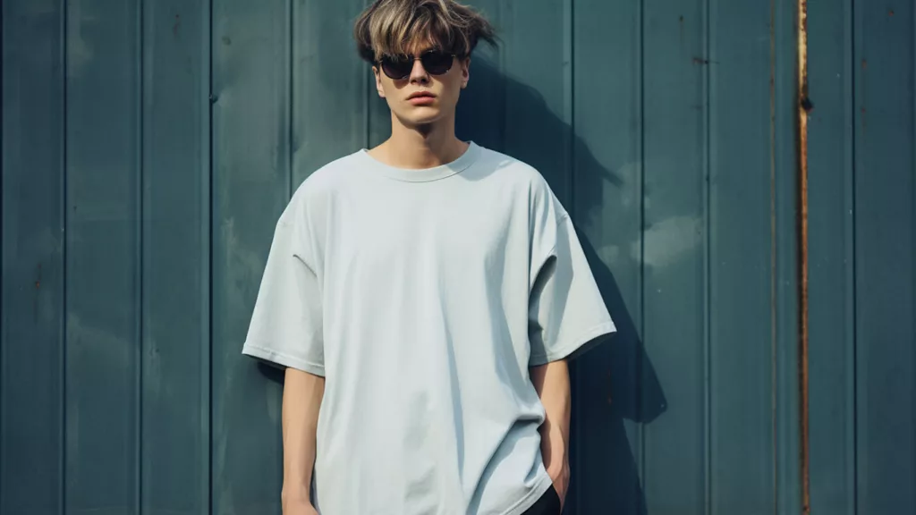 Vintage Oversized T-Shirts: Style Guide and Custom Manufacturing by Ninghow 2 Styling Vintage Oversized T Shirts – Casual Look a