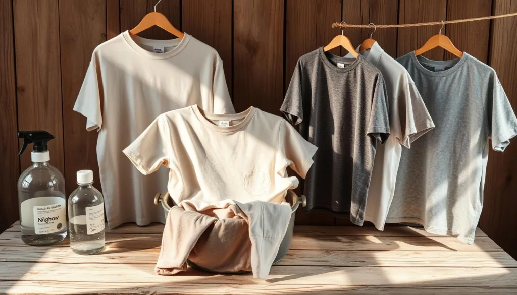 T-shirt care T-shirt care