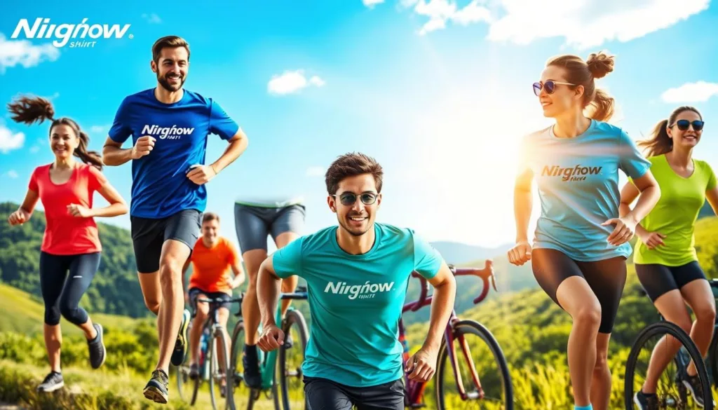 UV-protection athletic t-shirts UV-protection athletic t-shirts