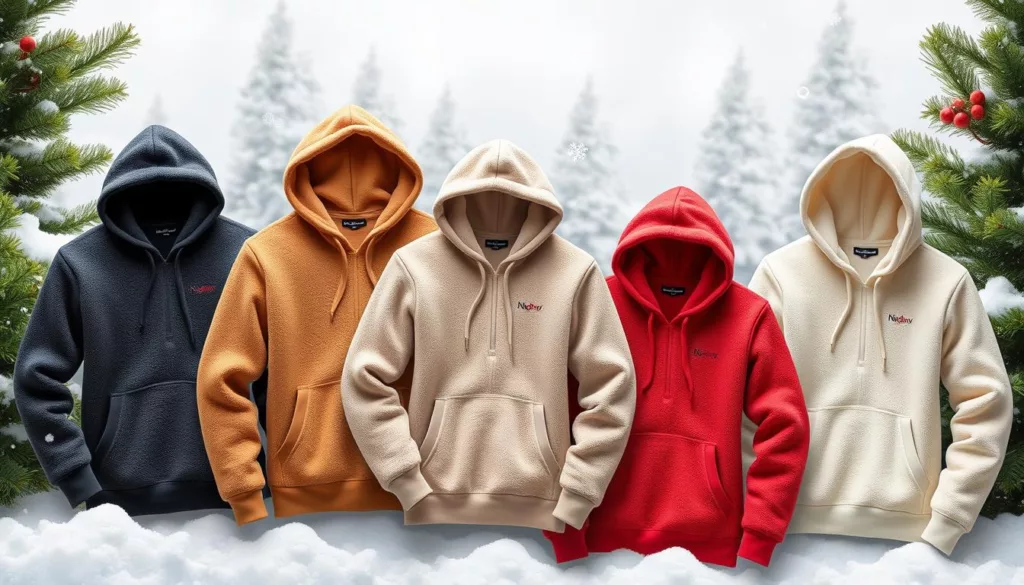 Warm fleece hoodies Warm fleece hoodies
