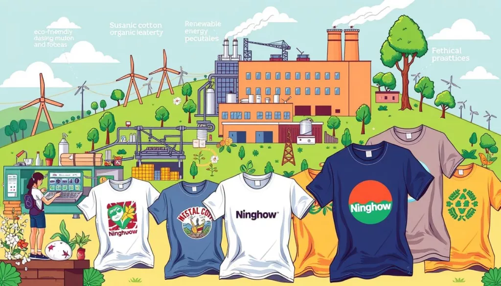 sustainable t-shirt production sustainable t-shirt production