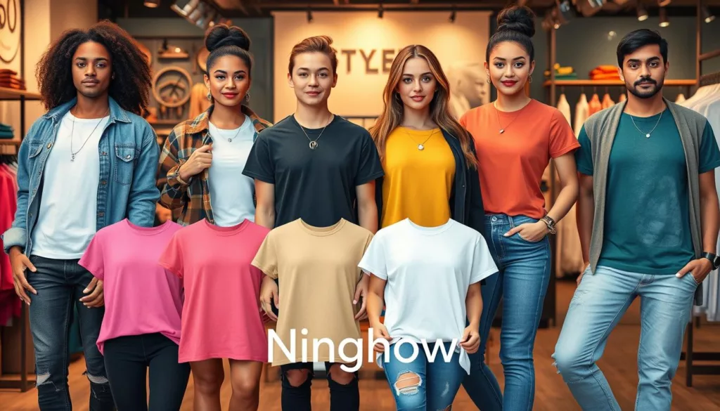 t-shirt styling options t-shirt styling options