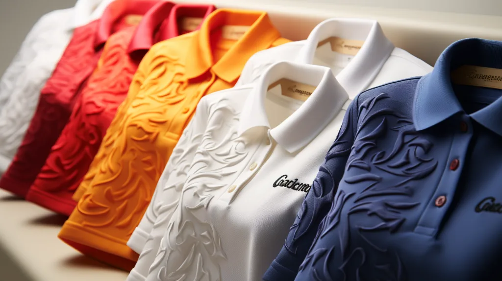 Best White Polo Shirts with Name Customization for Business & Personal Use 2 Custom Embroidered Polo Shirts Close up 3