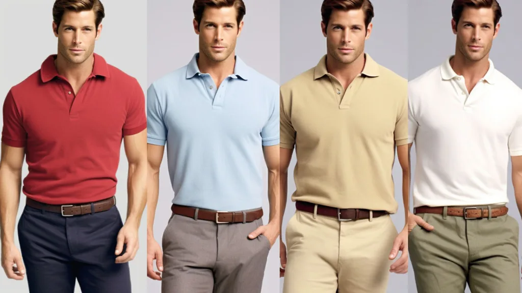How to Choose a Golf Polo Shirt for Your Brand 2 Different Fit Styles of a 3 Button Polo Shirt c