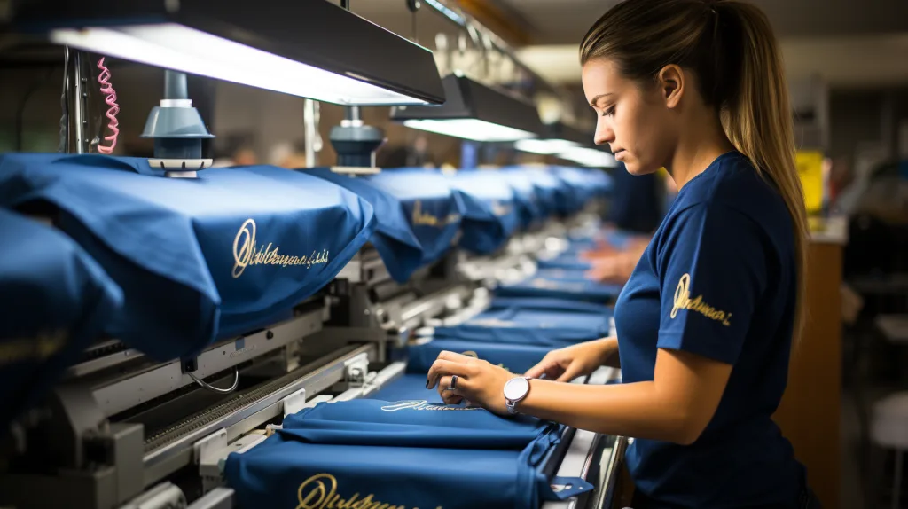 Best White Polo Shirts with Name Customization for Business & Personal Use 4 Personalization Process Embroidery or Printing in Action 4