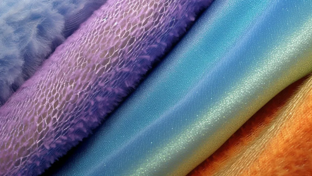 The Ultimate Guide to Acrylic Fabric: Types, Uses, and Benefits 34 Various types of acrylic fabric with different textures, colors, and patterns.