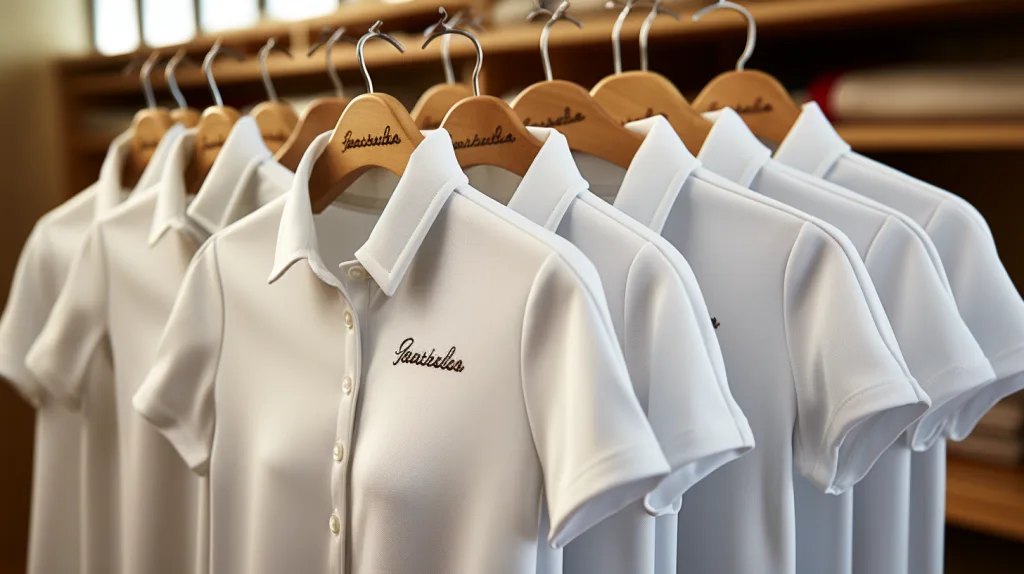 Best White Polo Shirts with Name Customization for Business & Personal Use 1 white polo shirts with name 3