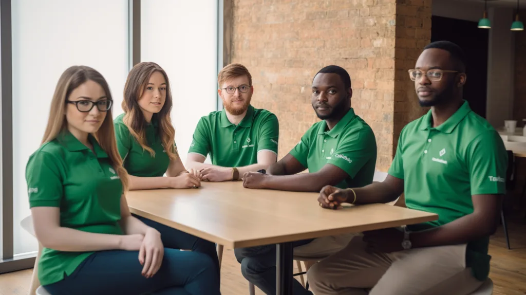 Why OEM Work Polos Enhance Brand Identity 2 Branded Team Unity with Work Polos